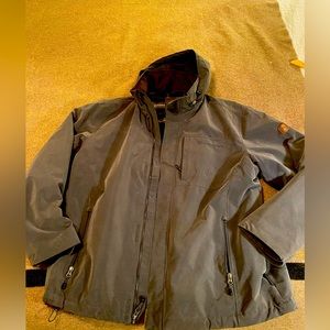 Rugged elements winter jacket.